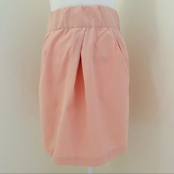 Lands End Pleated Canvas Skirt with POCKETS (size 10) - Picture 2 of 9
